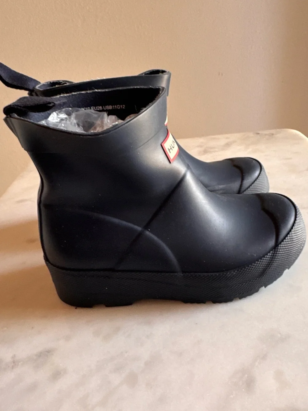 Hunter Hunter Boys Play Rain Boots Sz: 11C